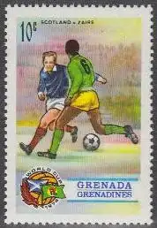 Grenada-Grenadinen Mi.Nr. 20 Fußball-WM 1974, Schottland-Zaire (10)