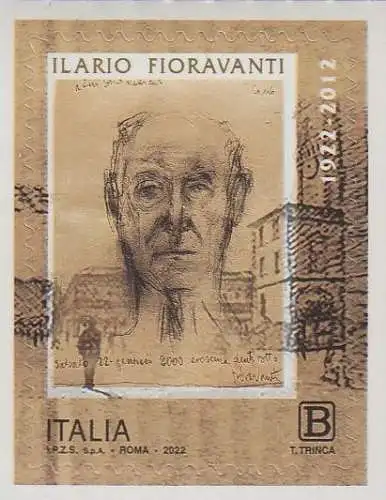 Italien MiNr. 4484, 100. Geburtstag von Ilario Fioravanti