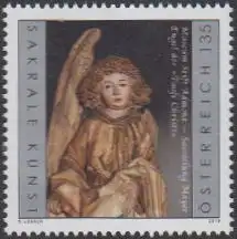 Österreich MiNr. 3471 Sakrale Kunst, Engel a.d.Figurengruppe Taufe Christi (135)