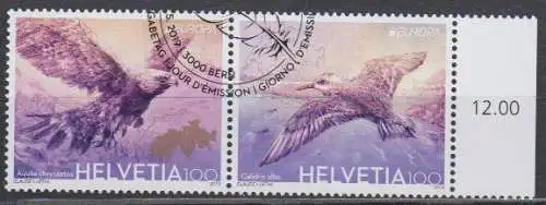 Schweiz MiNr. 2600-2601 Europa 2019 Einheimische Vögel (Zdr.)