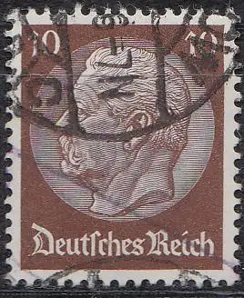 D,Dt.Reich Mi.Nr. 486 Freim. Hindenburg, Wz. 2 (10)