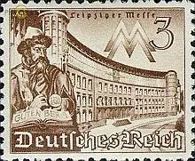 D,Dt.Reich Mi.Nr. 739 Leipziger Frühjahrsmesse 1940 (3)