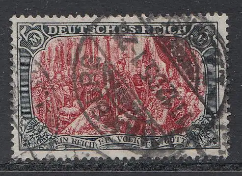 D,Dt.Reich Mi.Nr. 81, Freim. Gelöbnis Kaiser Wilhelm II. im Berliner Schloss