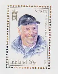 Norwegen Mi.Nr. 2076-2079 Königliche Jubiläen