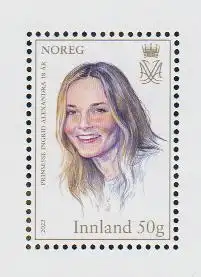 Norwegen Mi.Nr. 2076-2079 Königliche Jubiläen