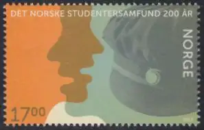 Norwegen Mi.Nr. 1818 Norweg.Studentengesellschaft (17,00)