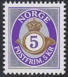 Norwegen Mi.Nr. 1864 Freim. Posthorn, skl. (5)