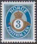 Norwegen MiNr. 1933 Freim. Posthorn, skl (3)