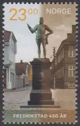 Norwegen MiNr. 1940 Friedrichstadt, Statue König Friedrich II (23,00)