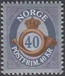 Norwegen MiNr. 1945 Freim. Posthorn, skl (40)