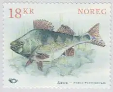 Norwegen MiNr. 1967 NORDEN, Flussbarsch, skl (18)