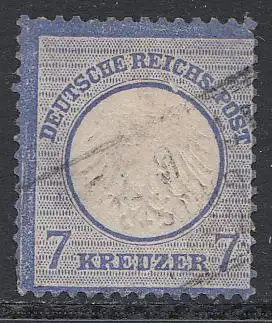 D,Dt.Reich Mi.Nr. 10 Adler mit kleinem Brustschild (7 Kreuzer)