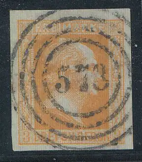 Preußen, Mi.Nr. 8a, König Friedrich-Wilhelm IV., gestempelt 