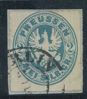 Preußen, Mi.Nr. 17b, Preußischer Adler im Oval, gestempelt 