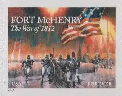 USA Mi.Nr. 5107BA 200.J.tag Schlacht von Fort McHenry, skl. (-)