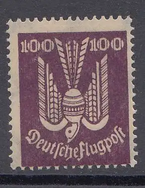 D,Dt.Reich Mi.Nr. 348 Flugpost: Holztaube