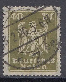 D,Dt.Reich Mi.Nr. 360 Freim.: Neuer Reichsadler