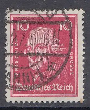 D,Dt.Reich Mi.Nr. 390 Friedrich der Große (10)