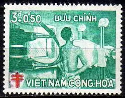 Süd-Vietnam Mi.Nr. 216 Anti-Tuberkulosefonds (3+0,50)