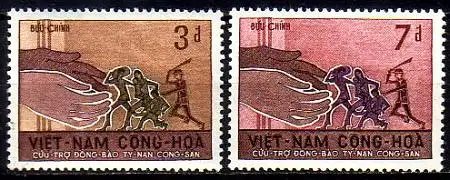 Süd-Vietnam Mi.Nr. 358-359 Flüchtlingshilfe (2 Werte)