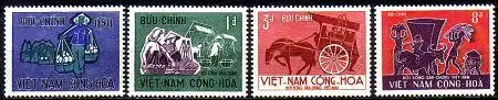 Süd-Vietnam Mi.Nr. 384-387 Tag der Arbeit (4 Werte)