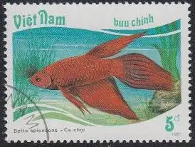 Vietnam Mi.Nr. 1896 Fische, Betta splendens (5)