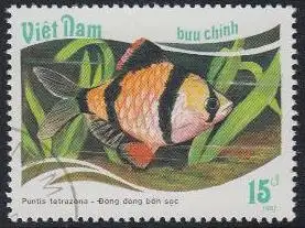 Vietnam Mi.Nr. 1898 Fische, Puntis tetrazona (15)