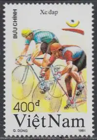 Vietnam Mi.Nr. 2283 Olympia 1992 Barcelona, Radfahren (400)