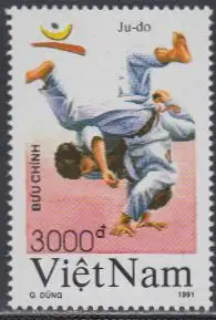 Vietnam Mi.Nr. 2286 Olympia 1992 Barcelona, Judo (3000)