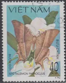 Vietnam Mi.Nr. 1355 Schmetterling Nyctalemon patroclus (40)