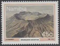 Namibia Mi.Nr. 709 Berglandschaften, Brukkarosberge (45)