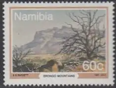 Namibia Mi.Nr. 710 Berglandschaften, Erongo-Gebirge (60)