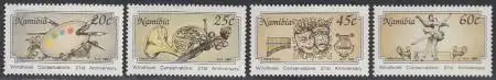 Namibia Mi.Nr. 715-18 21Jahre Konservatorium, Windhuk (4 Werte)