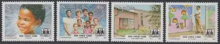 Namibia Mi.Nr. 747-50 SOS-Kinderdörfer (4 Werte)