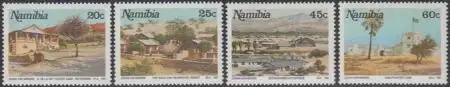 Namibia Mi.Nr. 711-14 Tourismus (4 Werte)