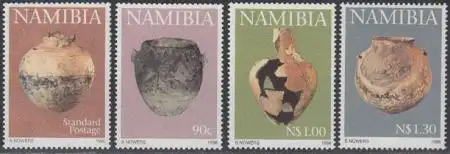 Namibia Mi.Nr. 824-27 Töpferkunst (4 Werte)