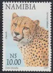 Namibia Mi.Nr. 893 Freim. Gepard (10,00)