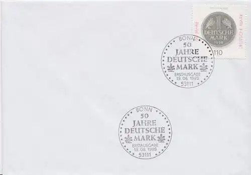 D,Bund Mi.Nr. 1996 50 Jahre Deutsche Mark (110)