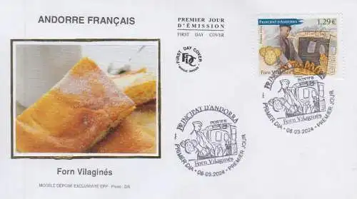 Andorra franz MiNr. (noch nicht im Michel) Forn Vilagines (1,29)