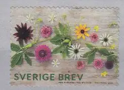 Schweden MiNr. 3388 Blumenarrangement auf Holz