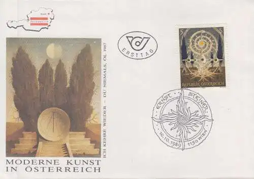 Österreich Mi.Nr. 1972 Moderne Kunst, Gemälde Lebensbaum von Steiner (5)