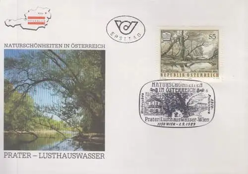 Österreich Mi.Nr. 1968 Naturschönheiten, Lusthauswasser im Prater (5)