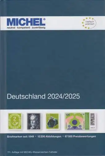 Michel Deutschland Katalog 2024/2025, 111.Auflage