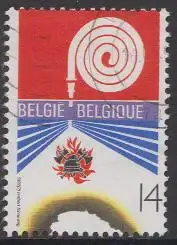 Belgien Mi.Nr. 2495 Feuerbekämpfung (14 Fr.)