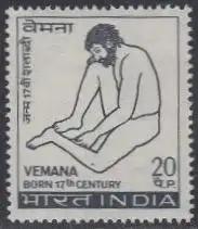 Indien Mi.Nr. 544 300.Geb.Dichter Vemana (20)