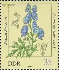 D,DDR Mi.Nr. 2695 Giftpflanzen, Blauer Eisenhut (35)