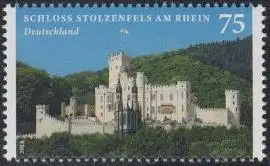 D,Bund Mi.Nr. 3049 Burgen und Schlösser, Schloss Stolzenfels am Rhein (75)