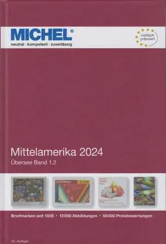 Michel Übersee Katalog Band 1, Teil 2, Mittelamerika 2024, 42.Auflage