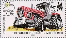 D,DDR Mi.Nr. 2499 Leipziger Frühjahrsmesse 80, Traktor (25)