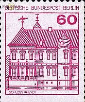 Berlin Mi.Nr. 611D Burgen u.Schl., Schloss Rheydt, unten geschn. (60)